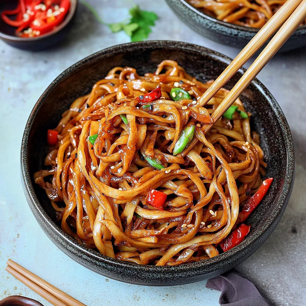 Gebratene Asia Nudeln