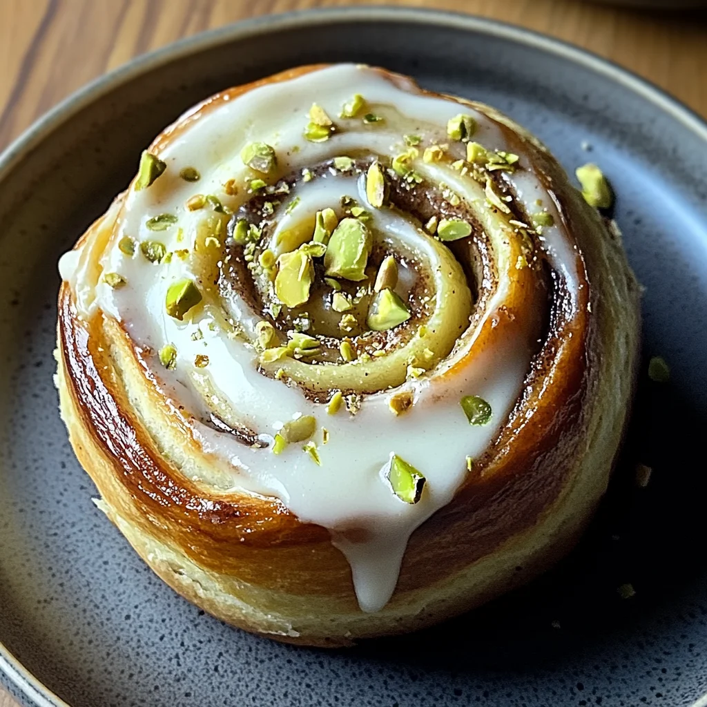 Pistazien-Zimtschnecken Rezept