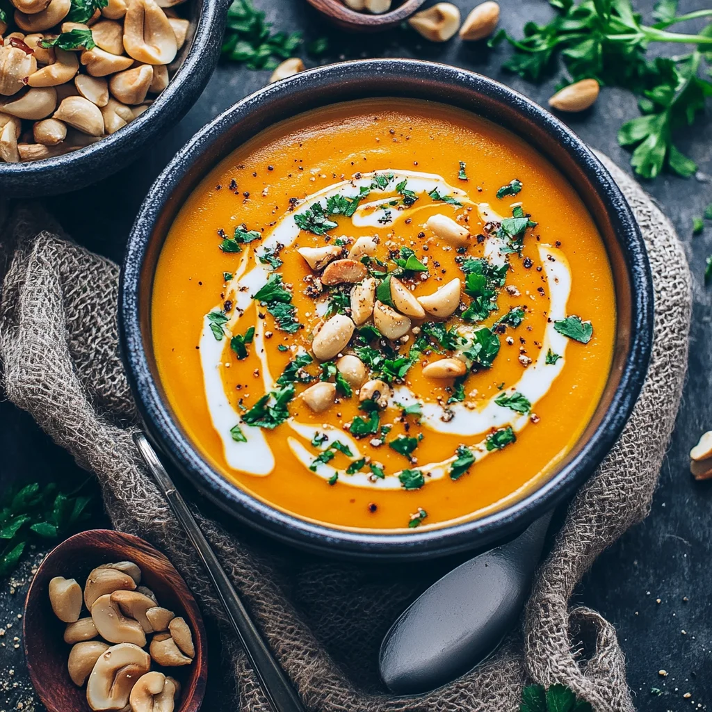 Cremige Kürbissuppe (vegan, einfach)
