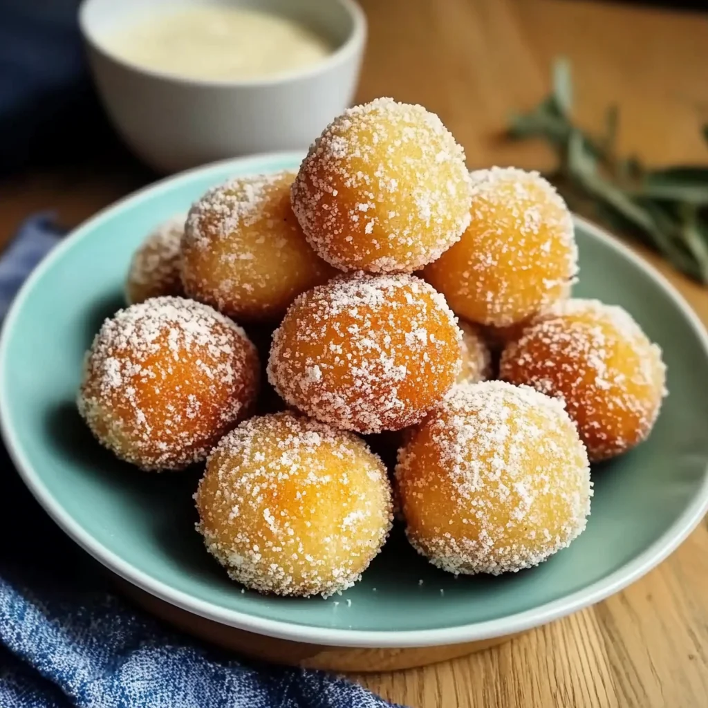 Fluffige Quarkbällchen aus dem Airfryer