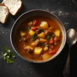 Gulaschsuppe mit Kartoffeln