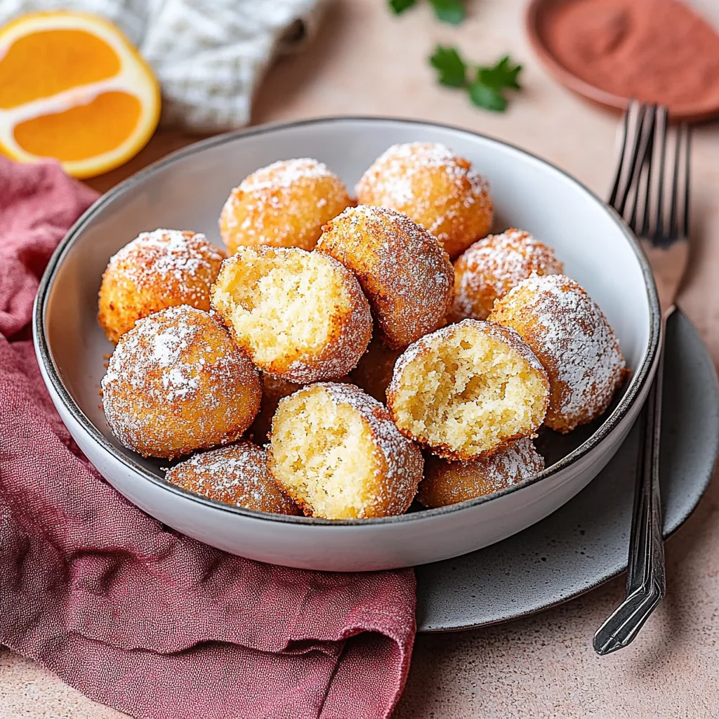 Quarkbällchen aus der Heißluftfritteuse | Einfaches Rezept