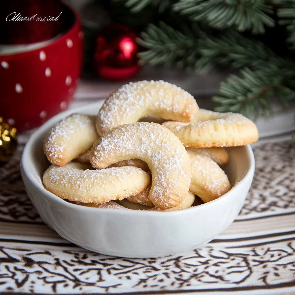 Vanillekipferl Plätzchen – schnell und einfach